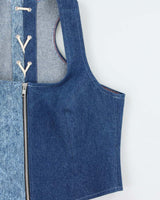 Rokit Originals Denim Corset - L