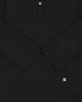 Vintage 1990s Laura Key Hole Detail 3/4 Length Sleeves Knit Top - S