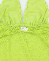 Vintage Y2k 2000s La Senza Lace Halter Neck Top - S