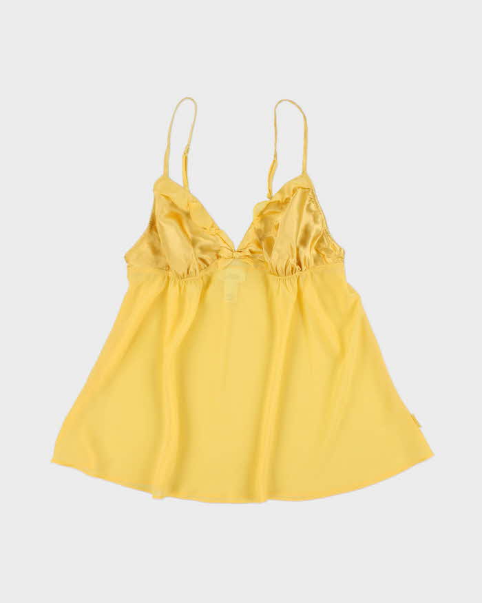 Vintage Y2k 2000s La Senza Mesh Flowy Cami - M