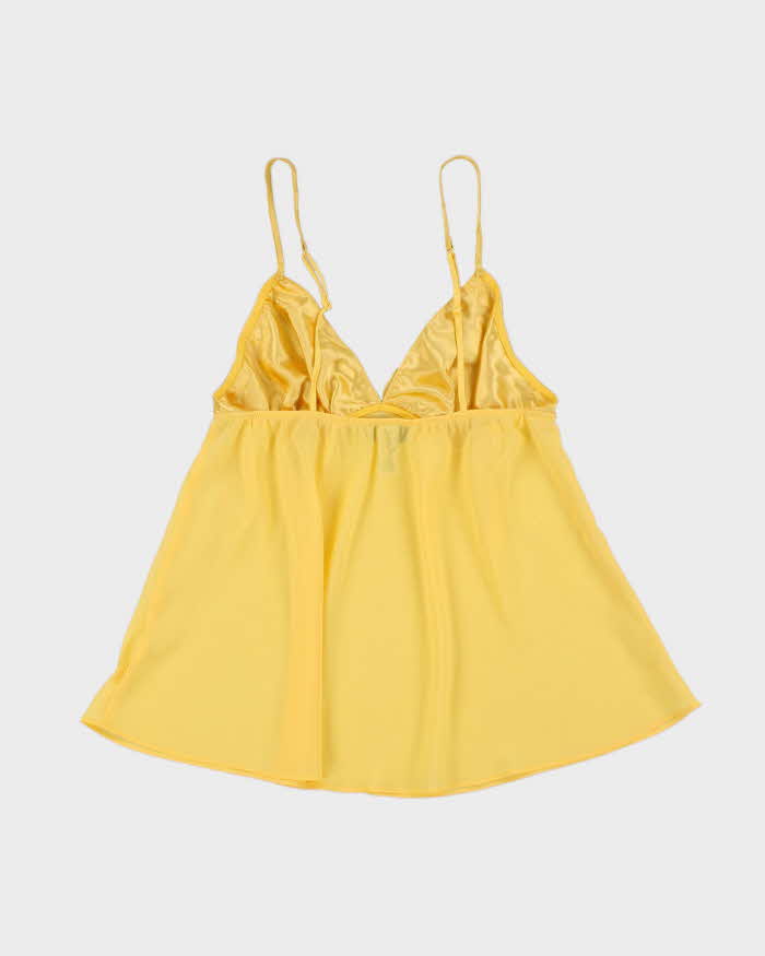 Vintage Y2k 2000s La Senza Mesh Flowy Cami - M
