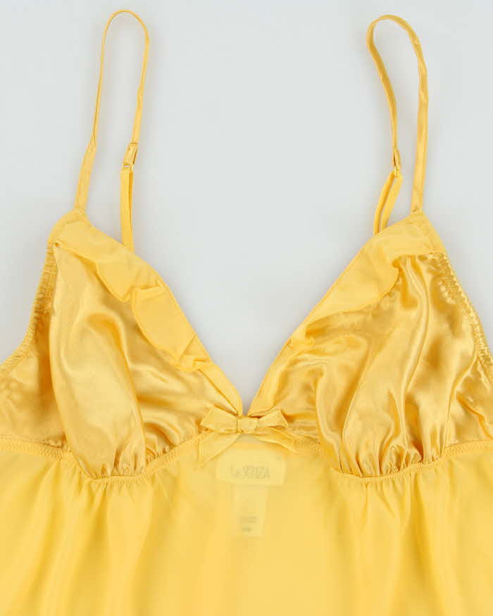 Vintage Y2k 2000s La Senza Mesh Flowy Cami - M