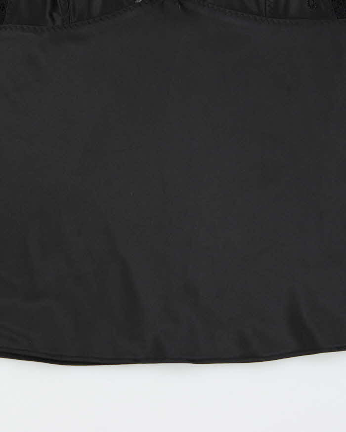 Vintage 1990s Silk & Satin Lace Detail Cami - S