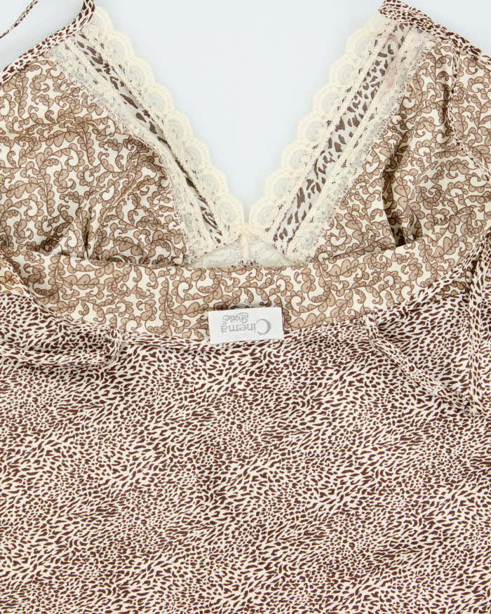 Vintage 1990s Cinema Etolie Satin Cami - M