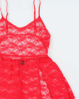 Vintage Y2k 2000s Victoria's Secret Backless Lace Cami - M