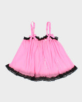Vintage Y2k 2000s Victoria's Secret Mesh Flowy Cami - M