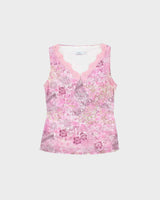 Vintage Y2k 2000s Ricki's Paisley Pattern Top - M