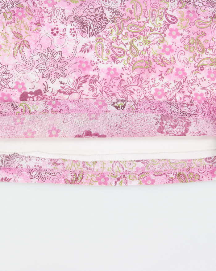 Vintage Y2k 2000s Ricki's Paisley Pattern Top - M