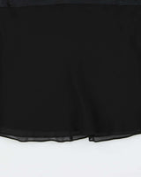 Vintage 2000s BCBG Max Azria Silk Halter Neck Top - XS