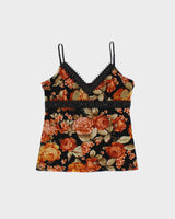Vintage Y2k 2000s Le Chateau Floral Cami - L