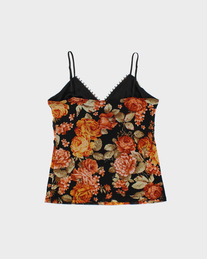 Vintage Y2k 2000s Le Chateau Floral Cami - L