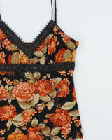 Vintage Y2k 2000s Le Chateau Floral Cami - L