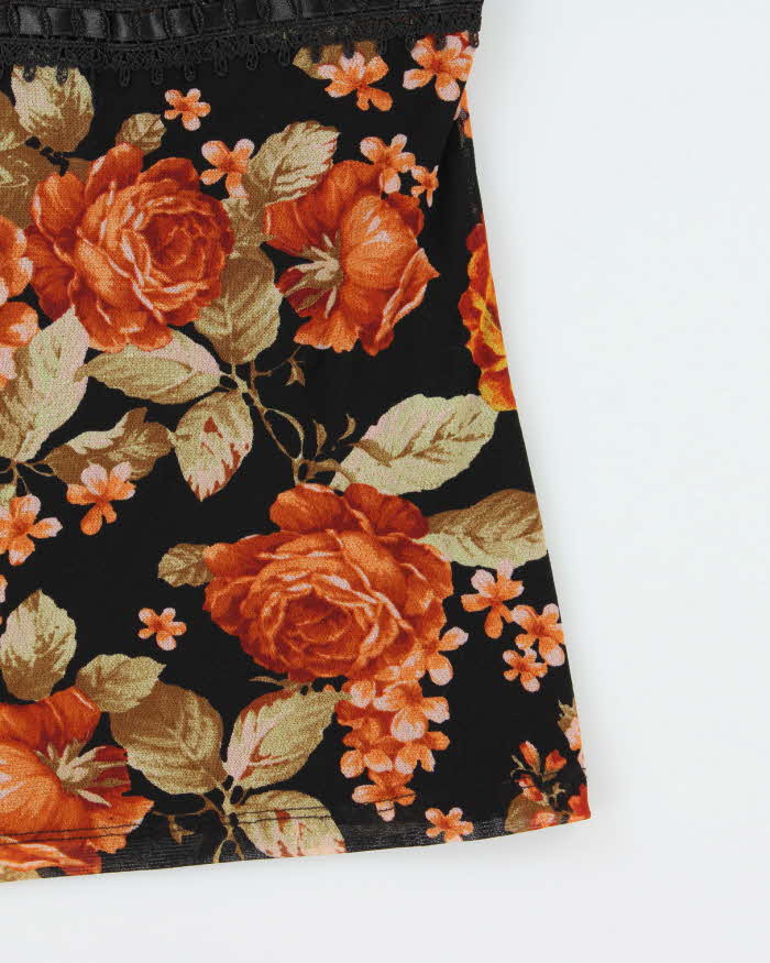 Vintage Y2k 2000s Le Chateau Floral Cami - L