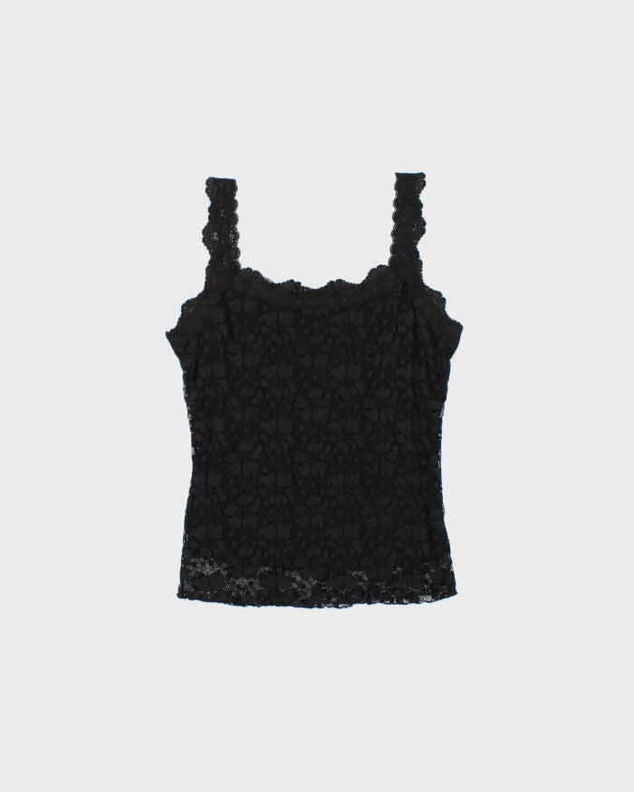 Vintage Y2k 2000s Suzy Lace Cami Top - S