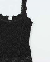 Vintage Y2k 2000s Suzy Lace Cami Top - S
