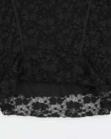 Vintage Y2k 2000s Suzy Lace Cami Top - S