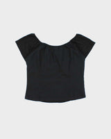 Vintage Y2k 2000s Chado Broderie Analgise Milkmaid Top - M