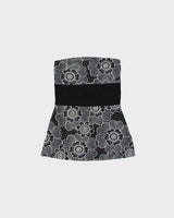 Vintage Y2k 2000s Moa Moa Floral Bandeau Top - XS