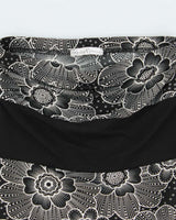 Vintage Y2k 2000s Moa Moa Floral Bandeau Top - XS