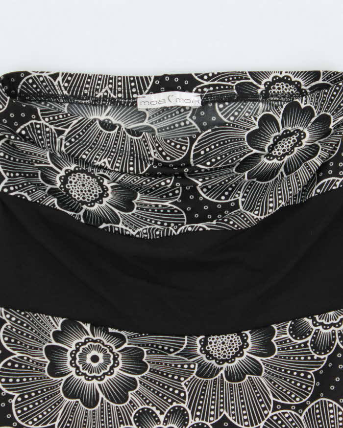 Vintage Y2k 2000s Moa Moa Floral Bandeau Top - XS