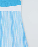 Vintage Y2k 2000s Oops Shimmery Stripe Bandeau Top - XS