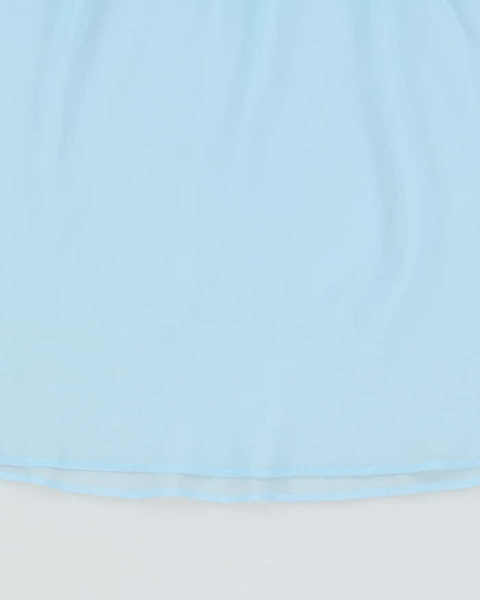 Vintage Y2k 2000s LA Senza Mesh Ruffle Cami Top - S