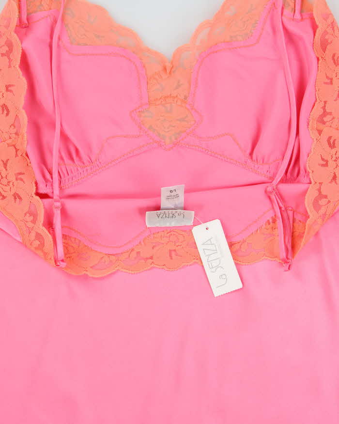 DSWT Y2k 2000s La Senza Satin Cami Top - L