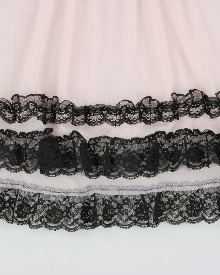 Vintage Y2k 2000s Victoria's Secret Baby Doll Mesh Top - M