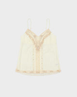 DSWT Y2k 2000s Guess Beaded Cotton Cami - S