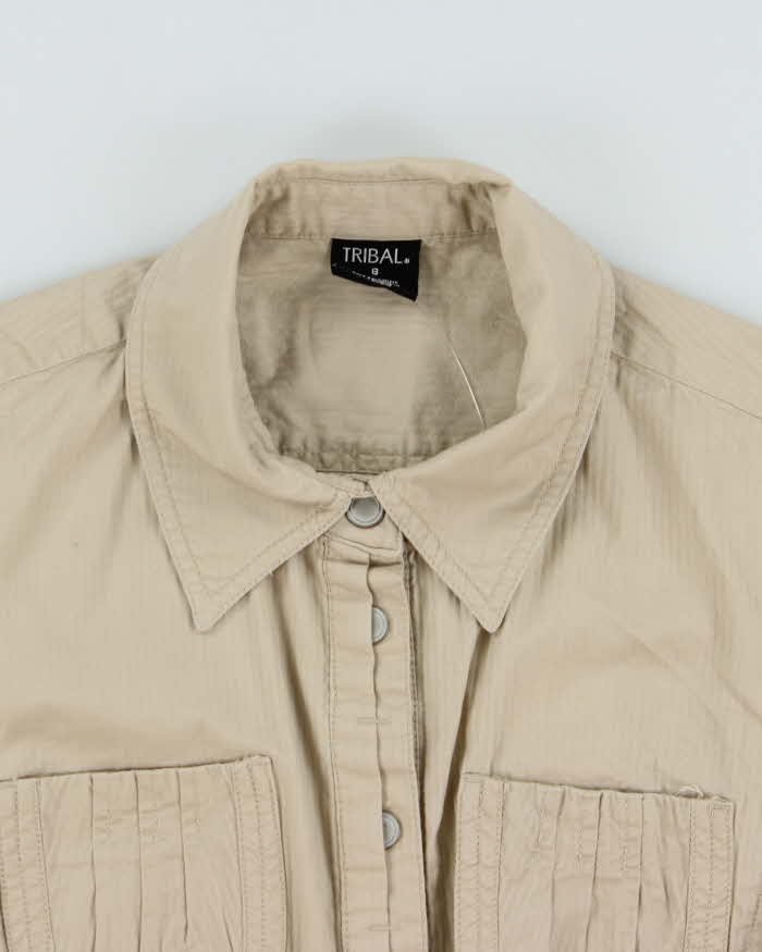 Vintage Y2k 2000s Tribal Cargo Style Blouse - M