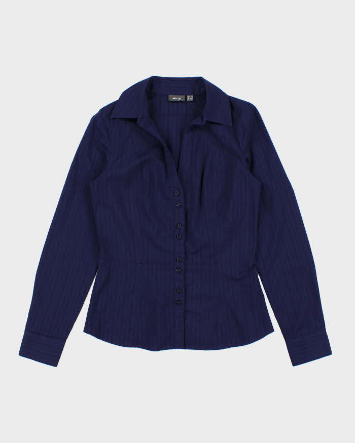 Vintage Y2k 2000s Mexx Striped Blouse - S