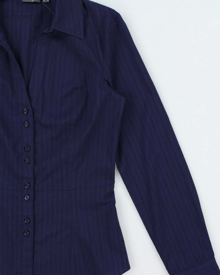 Vintage Y2k 2000s Mexx Striped Blouse - S