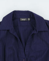 Vintage Y2k 2000s Mexx Striped Blouse - S