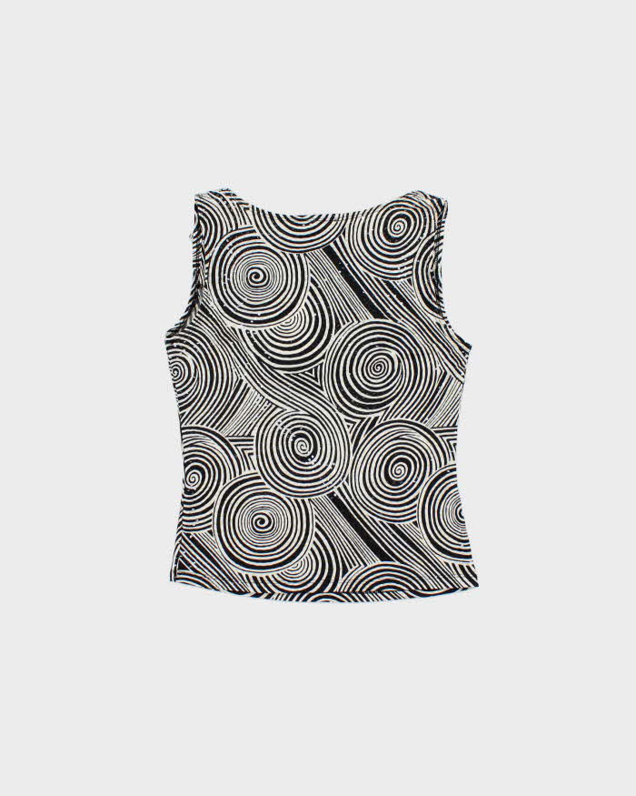 Vintage Y2k 2000s Whisper Sequin Cowl Neck Top - M