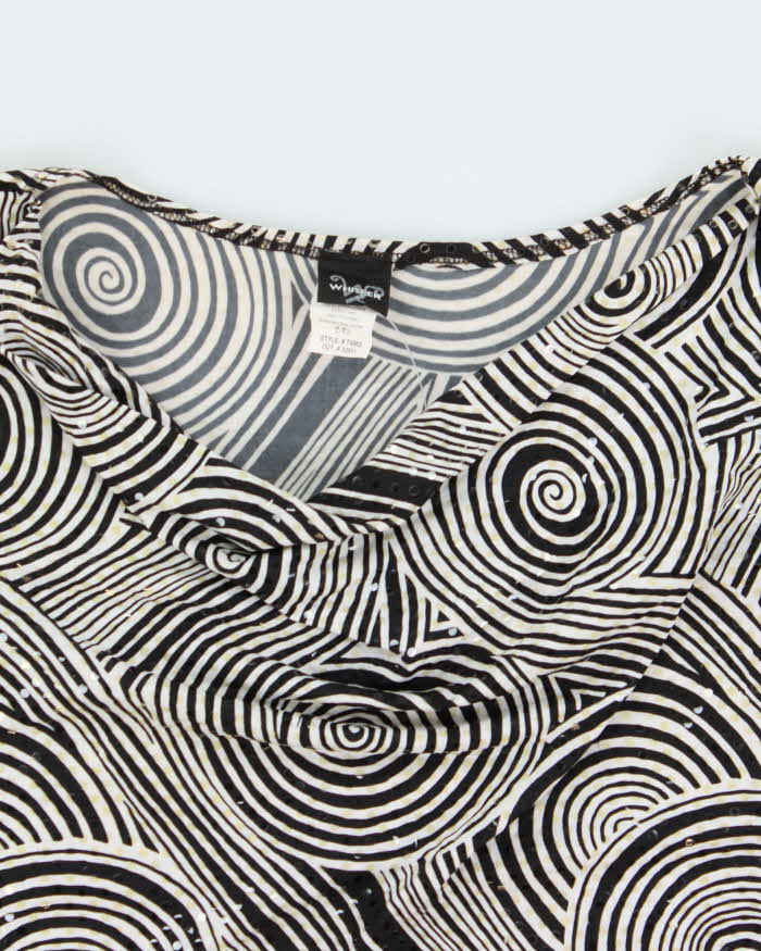 Vintage Y2k 2000s Whisper Sequin Cowl Neck Top - M