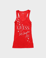 Vintage Y2k 2000s Guess Jeans Sheer Vest Top - XS