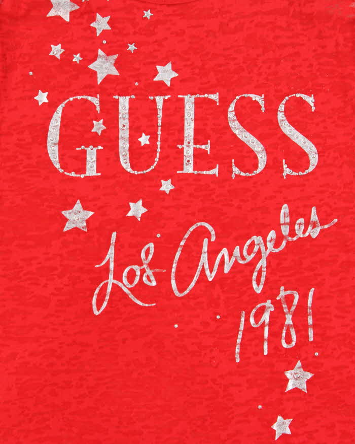 Vintage Y2k 2000s Guess Jeans Sheer Vest Top - XS