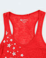 Vintage Y2k 2000s Guess Jeans Sheer Vest Top - XS