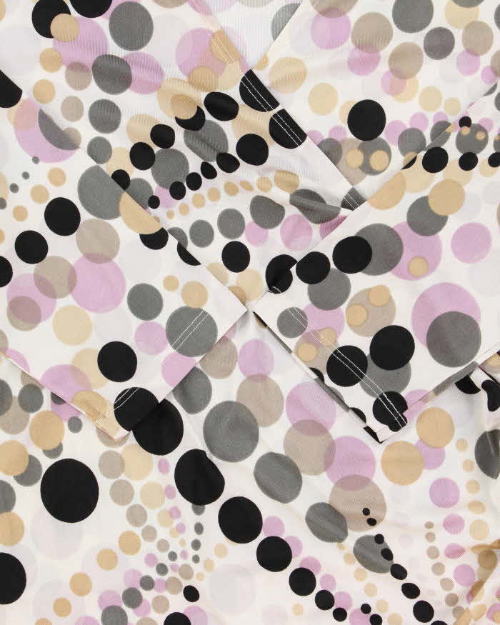 Vintage Y2k 2000s Laura Spotty Slinky Top - M