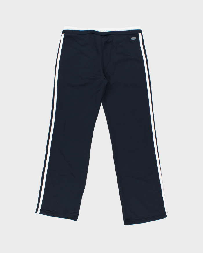 Vintage Y2K 00s Adidas Women's Climacool Low-Rise Soft Shell Bootcut Tracksuit Bottoms - L