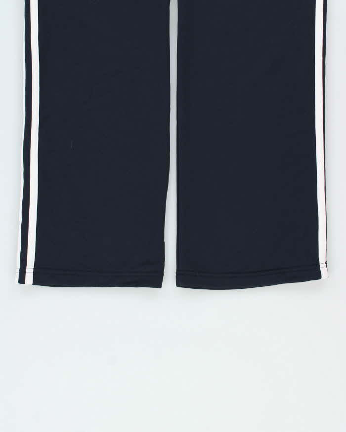 Vintage Y2K 00s Adidas Women's Climacool Low-Rise Soft Shell Bootcut Tracksuit Bottoms - L