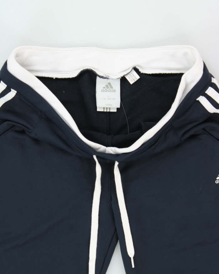Vintage Y2K 00s Adidas Women's Climacool Low-Rise Soft Shell Bootcut Tracksuit Bottoms - L