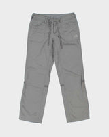 Vintage The North Face Women's Low-Rise Relaxed Straight Leg Technical Trousers - W32 L32