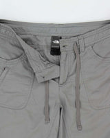 Vintage The North Face Women's Low-Rise Relaxed Straight Leg Technical Trousers - W32 L32