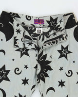 Vintage 1990s Constad London Low-Rise Made In UK Bell Bottom Flared Trousers - W27 L32