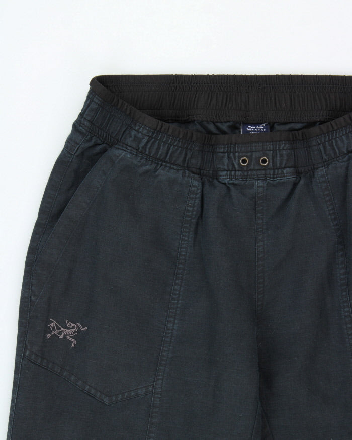 Vintage '11 Arc'teryx Women's Mid-Rise Linen Blend Bootcut Hiking Trousers - S