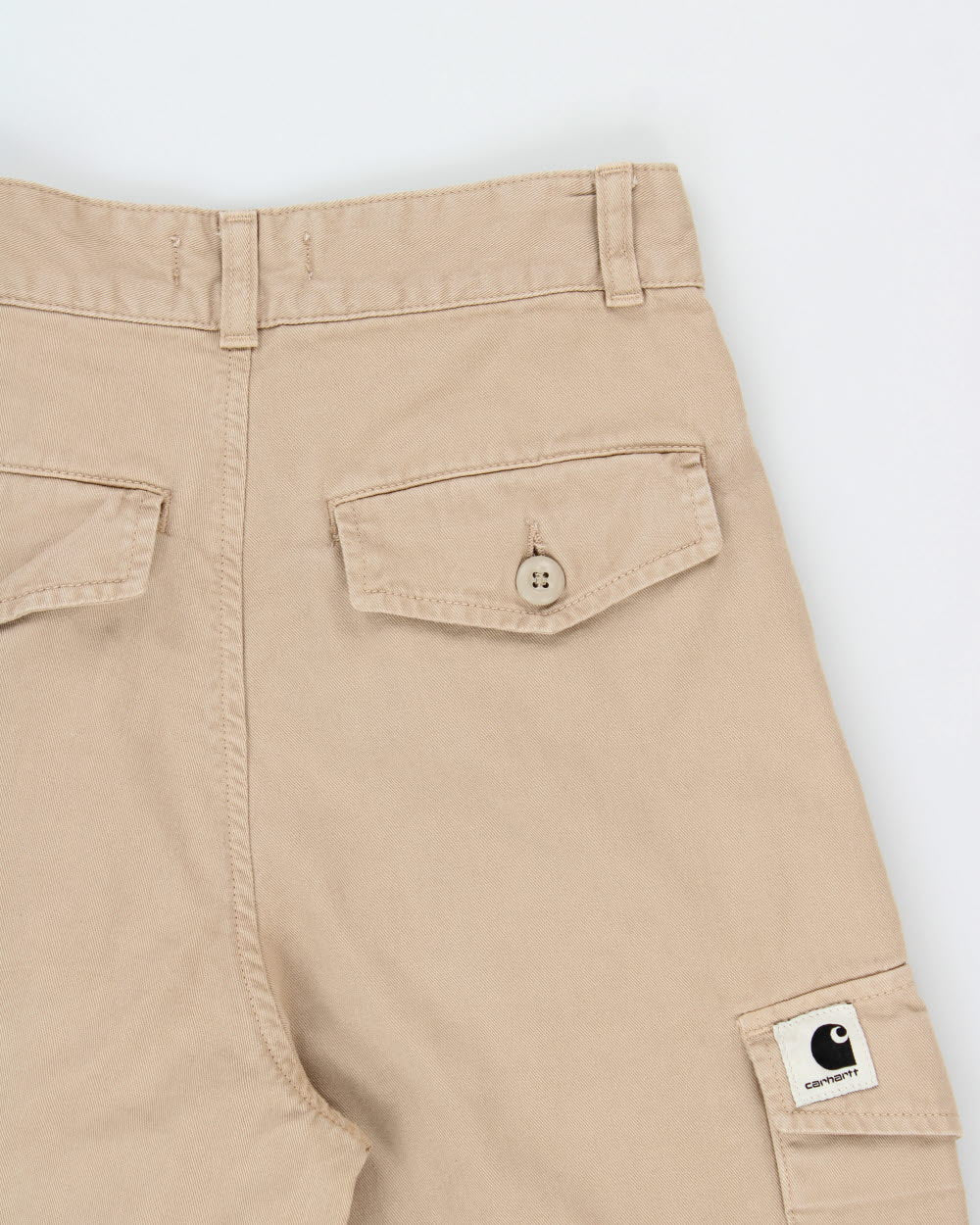 Vintage Carhartt WIP Collins High Waisted Relaxed Fit Cargo Trousers - W25 L28
