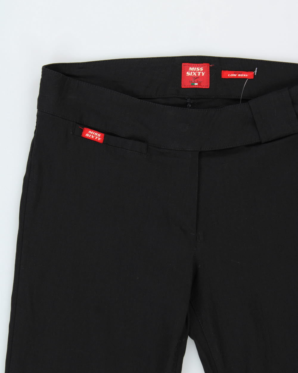 Vintage Y2K 2000s Miss Sixty Low Roxy Stretchy Bootcut Trousers - W31 L33