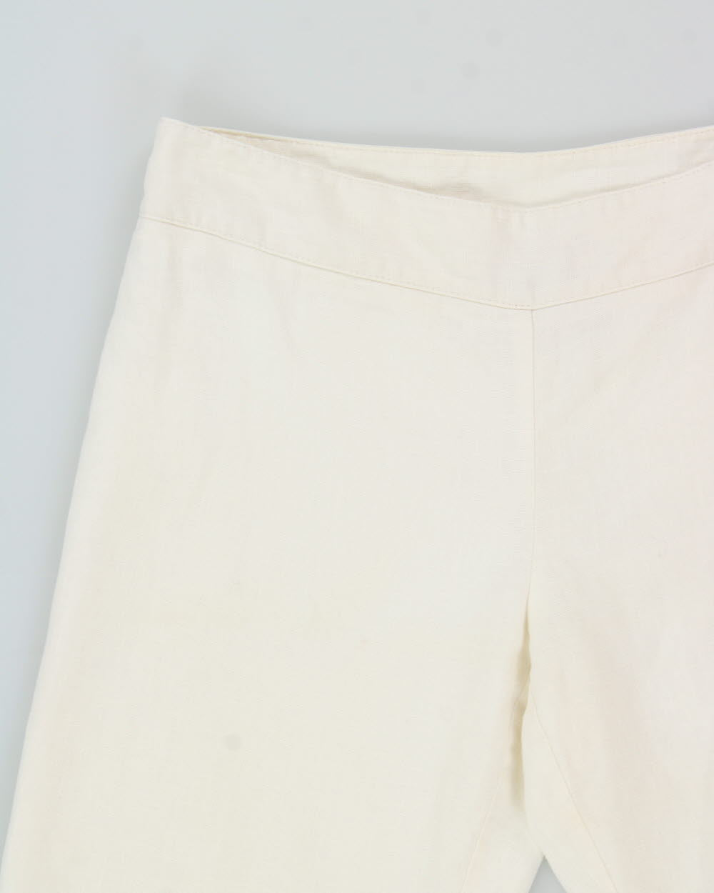 Vintage Tory Burch Mid-rise Relaxed Fit Linen Trousers - W30 L29