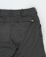 Vintage 2000s The North Face Mid-rise Convertible 2-in-1 Hiking Cargo Trousers - W28 L30